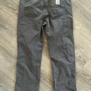 Stylish Carhartt Gray Pants - Size 14 | Durable & Trendy!
